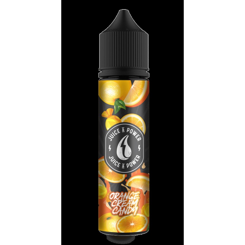 ORANGE CANDY CREAM E LIQUID BY JUICE 'N' POWER 50ML 70VG ORANGE CANDY CREAM E LIQUID BY JUICE 'N' POWER 50ML 70VG