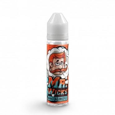 ORANGE & LIME FIZZ E LIQUID BY MR WICKS 50ML 70VG ORANGE & LIME FIZZ E LIQUID BY MR WICKS 50ML 70VG