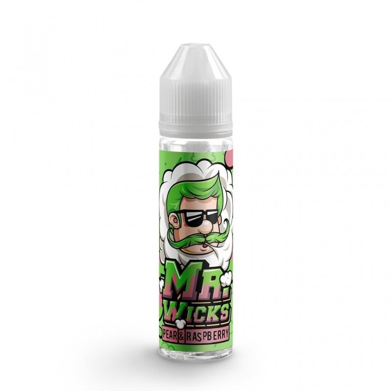 PEAR & RASPBERRY E LIQUID BY MR WICKS 50ML 70VG PEAR & RASPBERRY E LIQUID BY MR WICKS 50ML 70VG