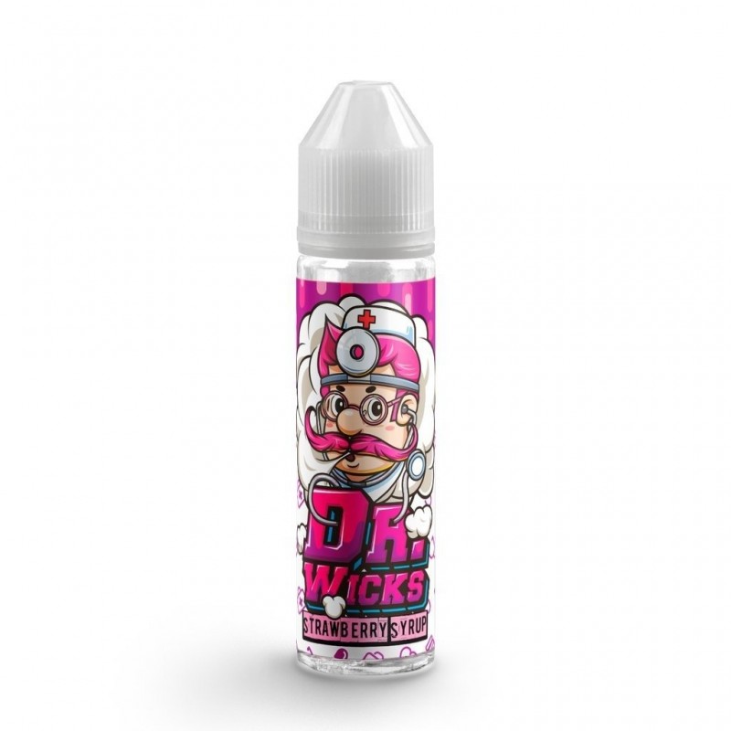 STRAWBERRY SYRUP E LIQUID BY DR WICKS 50ML 70VG STRAWBERRY SYRUP E LIQUID BY DR WICKS 50ML 70VG