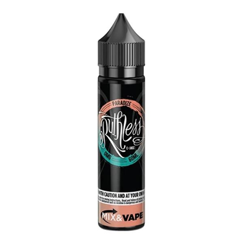 PARADIZE E LIQUID BY RUTHLESS 50ML 70VG PARADIZE E LIQUID BY RUTHLESS 50ML 70VG