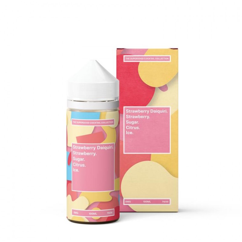 STRAWBERRY DAIQUIRI E LIQUID BY SUPERGOOD 100ML 70VG STRAWBERRY DAIQUIRI E LIQUID BY SUPERGOOD 100ML 70VG
