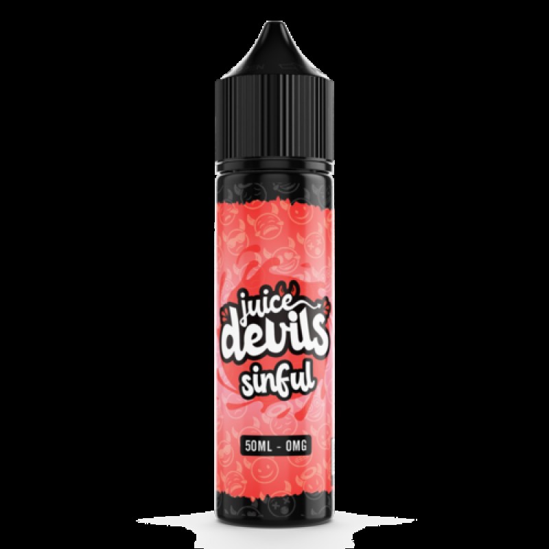 SINFUL E LIQUID BY JUICE DEVILS 50ML 70VG SINFUL E LIQUID BY JUICE DEVILS 50ML 70VG