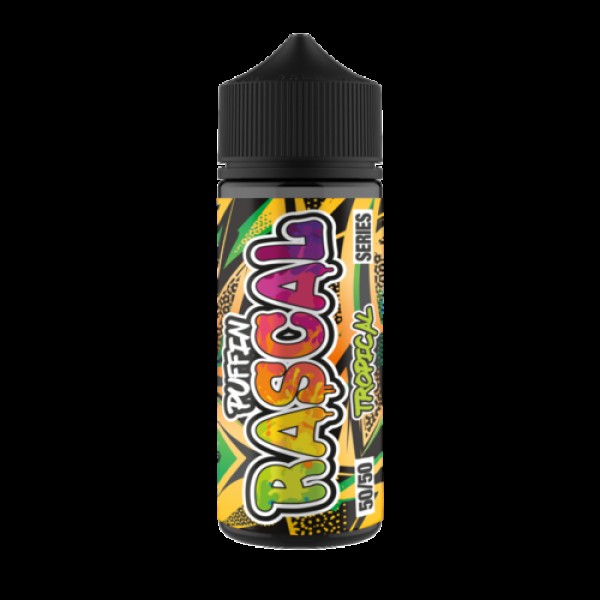TROPICAL E LIQUID BY PUFFIN RASCAL 100ML 50VG
