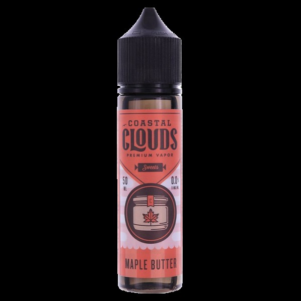 MAPPLE BUTTER E LIQUID BY COASTAL CLOUDS - SWEETS  50ML 70VG
