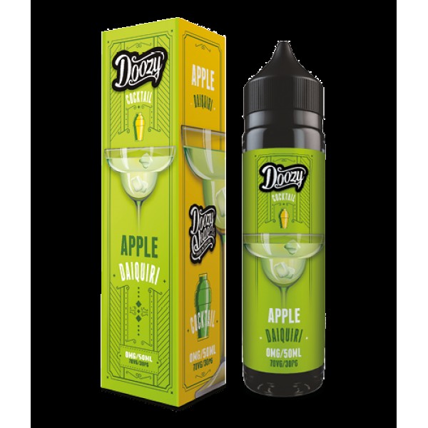 APPLE DAQUIRI E LIQUID BY DOOZY VAPE - COCKTAILS CO 50ML 70VG