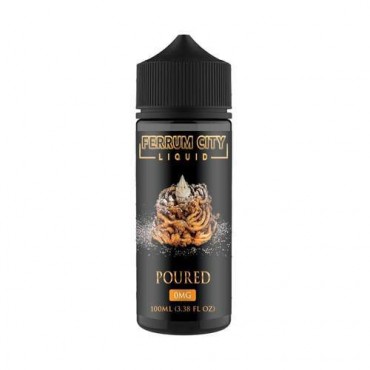 POURED E LIQUID BY FERRUM CITY E LIQUID 100ML 70VG