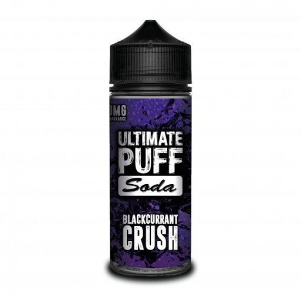 BLACKCURRANT CRUSH E LIQUID BY ULTIMATE PUFF SODA 100ML 70VG