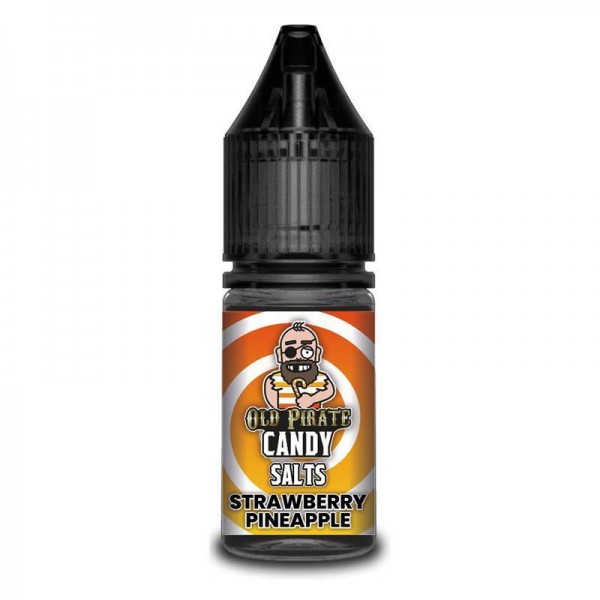 STRAWBERRY PINEAPPLE NICOTINE SALT E-LIQUID BY OLD PIRATE SALTS - CANDY