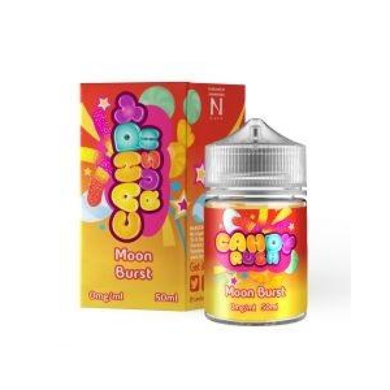 MOON BURST E LIQUID BY CANDY RUSH 50ML 80VG MOON BURST E LIQUID BY CANDY RUSH 50ML 80VG