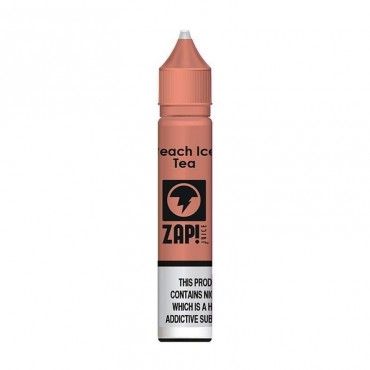 PEACH ICE TEA NICOTINE SALT E-LIQUID BY ZAP!