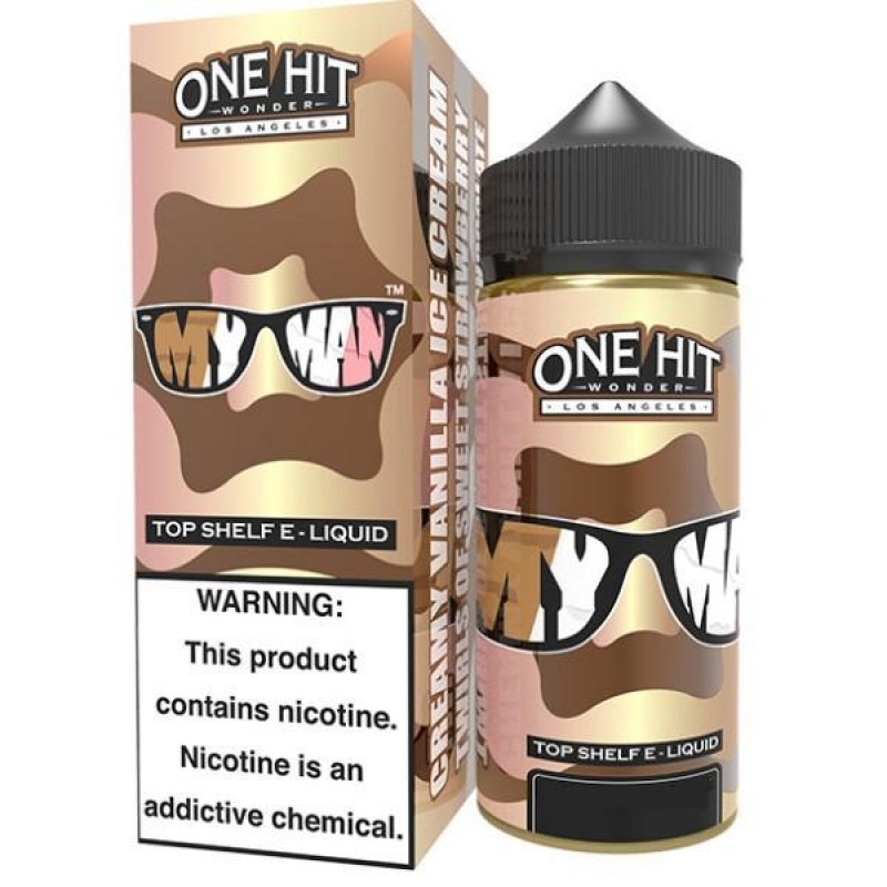 MY MAN E LIQUID BY ONE HIT WONDER 100ML 80VG MY MAN E LIQUID BY ONE HIT WONDER 100ML 80VG